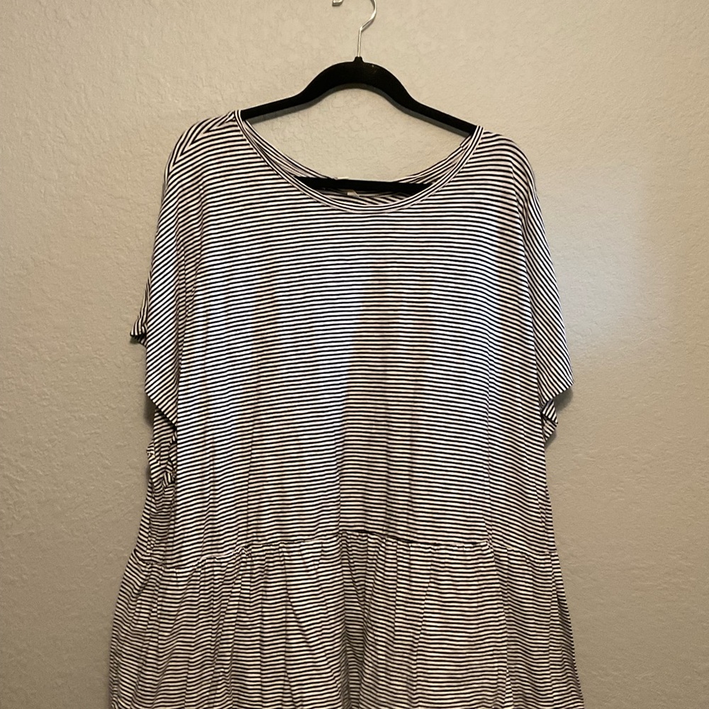 Casual Women’s Plus Top